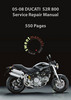 Thumbnail 2005-08 Ducati Monster S2R 800 Service Repair Manual