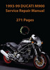 Thumbnail 1993-99 Ducati Monster 900 Service Repair Manual 